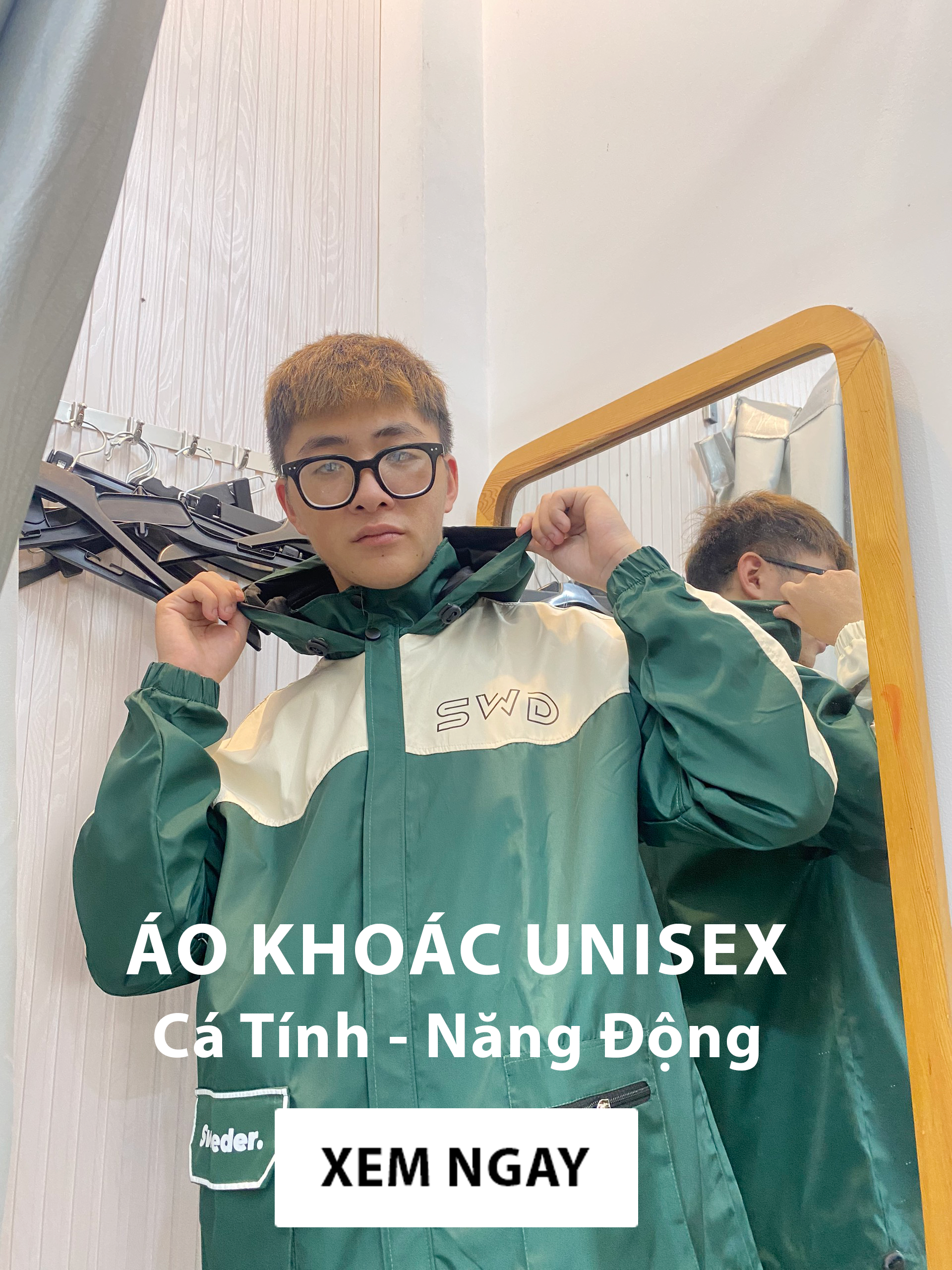 mẫu áo khoác dù - ntclothes